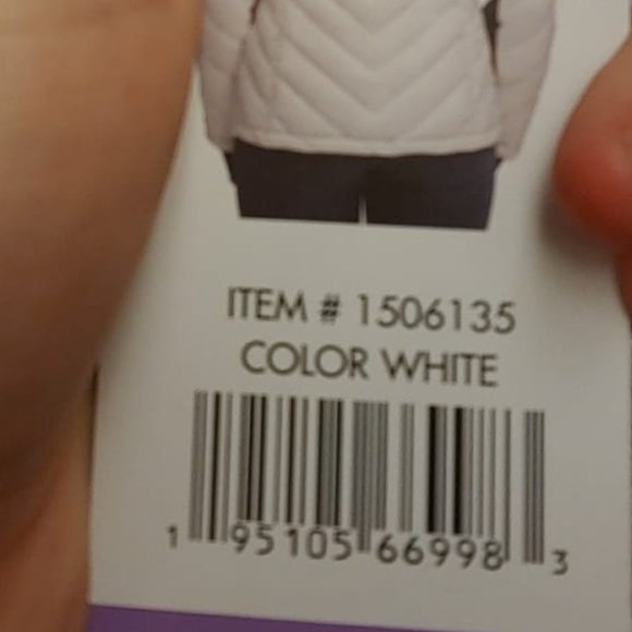 Tommy Hilfiger Womens Packable Jacket--White - Picture 10 of 10